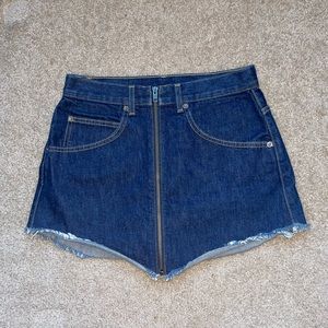 LF jean skirt